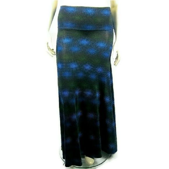 LULAROE Maxi Fit and Flare Skirt - Picture 4 of 6